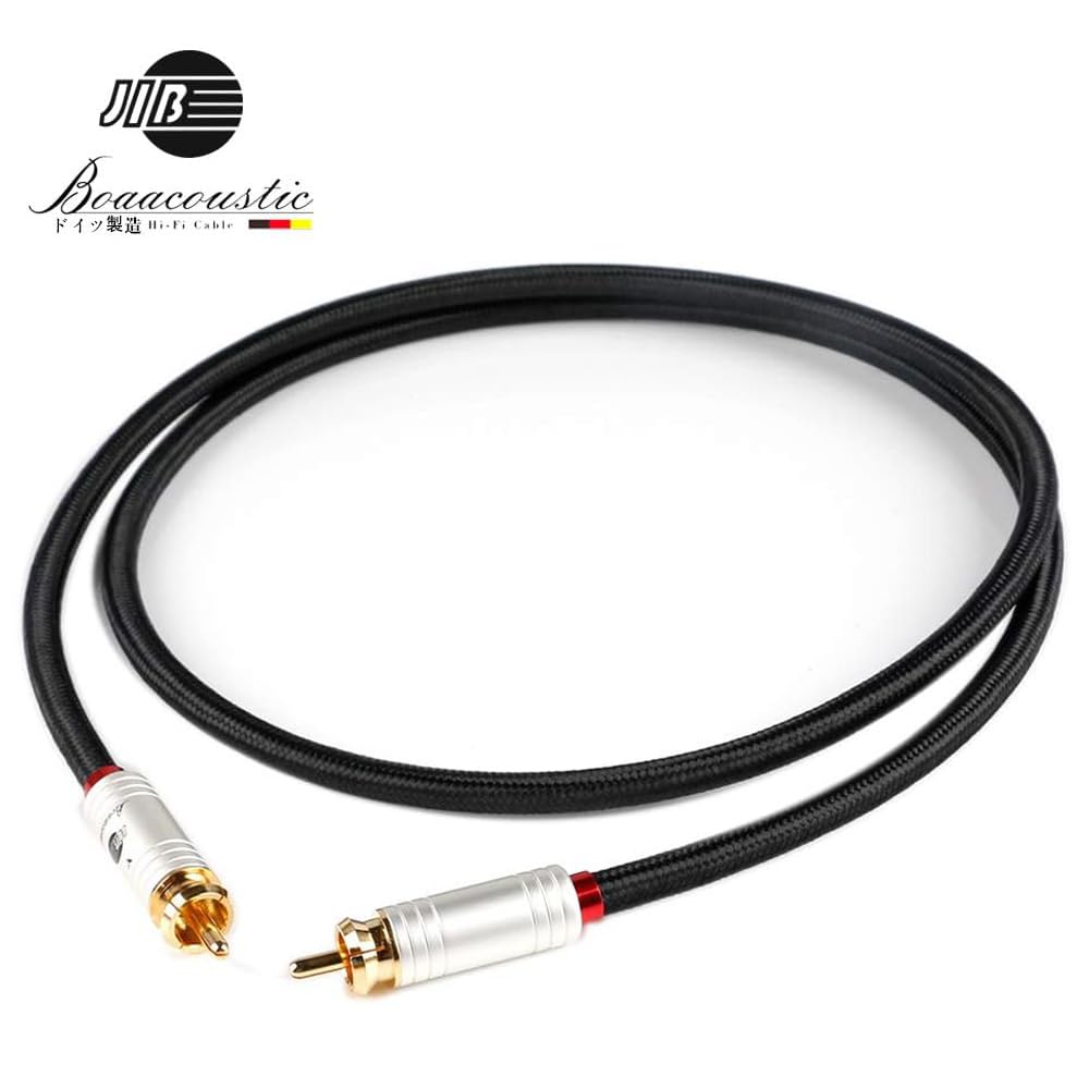 Amazon | JIB RCA(オス) to RCA(オス) 同軸ケーブル オーディオ Amazon | JIB RCA(オス) to RCA(オス) 同軸ケーブル オーディオ
